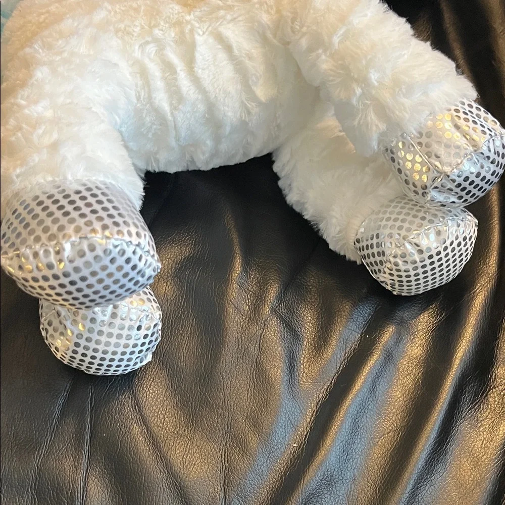 White and Blue Plush Unicorn Toy